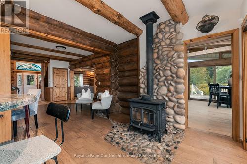 3741 Lakeshore Road E, Clarington, ON - Indoor With Fireplace