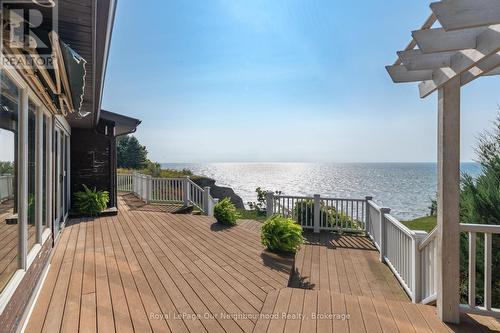 3741 Lakeshore Road E, Clarington, ON - Outdoor With Body Of Water With Deck Patio Veranda With Exterior