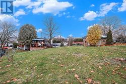Large, fenced backyard - 