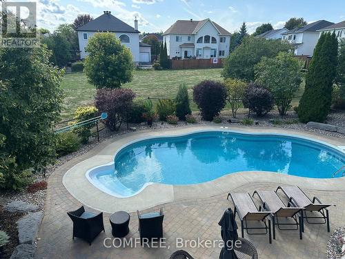 70 Wilderness Way, Ottawa, ON - Outdoor With In Ground Pool With Backyard