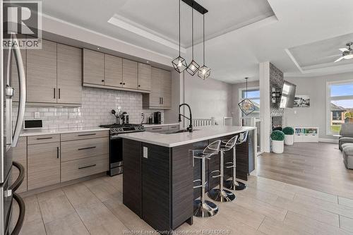 25 Woodland, Kingsville, ON - Indoor Photo Showing Kitchen With Upgraded Kitchen
