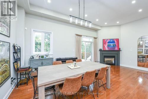 87 Park Street W, Mississauga, ON - Indoor With Fireplace