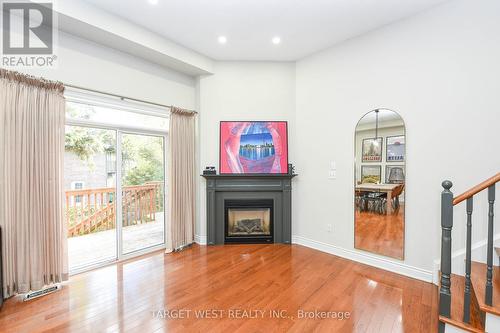 87 Park Street W, Mississauga, ON - Indoor With Fireplace