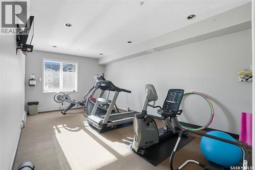 201 158 Pawlychenko Lane, Saskatoon, SK - Indoor Photo Showing Gym Room