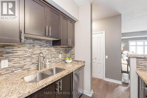 210 - 40 Ferndale Drive S, Barrie, ON - Indoor Photo Showing Kitchen With Double Sink With Upgraded Kitchen