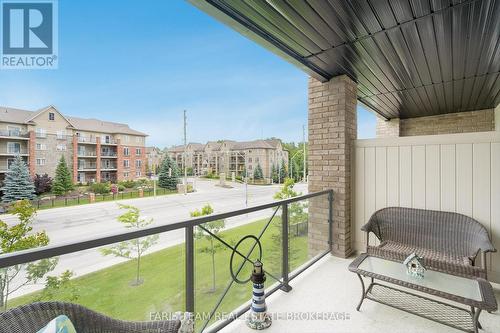210 - 40 Ferndale Drive S, Barrie, ON - Outdoor With Balcony