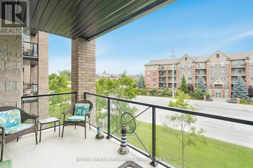 210 - 40 Ferndale Drive S, Barrie, ON - Outdoor With Balcony