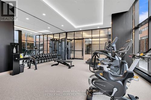 617 - 10 James Street, Ottawa, ON - Indoor Photo Showing Gym Room