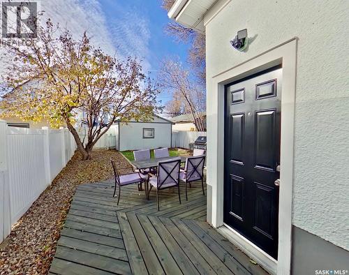 2268 Broder Street, Regina, SK - Outdoor With Deck Patio Veranda With Exterior