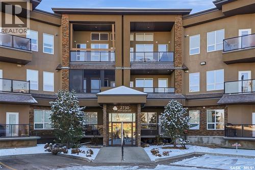 214 2730 Main Street, Saskatoon, SK - Outdoor With Balcony With Facade