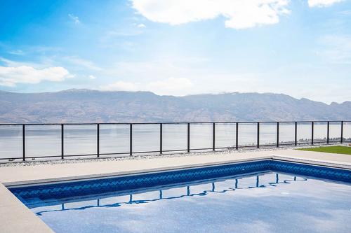 1327 Vineyard Drive, West Kelowna, BC -  With In Ground Pool With View