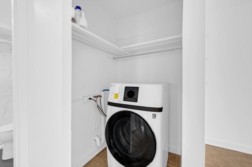 Laundry - 1606-3470 Rue Stanley, Montréal (Ville-Marie), QC - Indoor Photo Showing Laundry Room