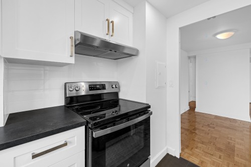 Kitchen - 1606-3470 Rue Stanley, Montréal (Ville-Marie), QC - Indoor Photo Showing Kitchen