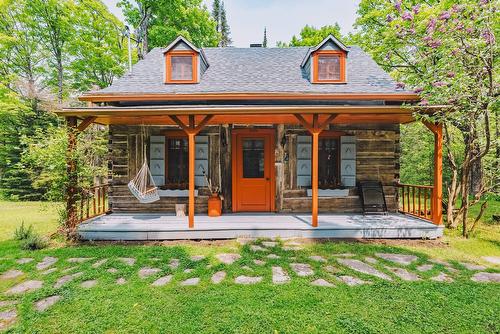 Façade - 2046 Ch. Des Chalets, Mont-Blanc, QC - Outdoor With Deck Patio Veranda