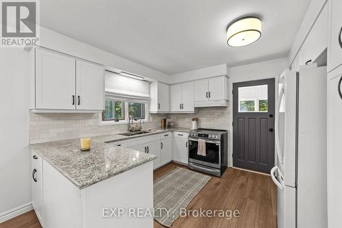 200 Harris Road, Middlesex Centre (Delaware Town), ON - Indoor Photo Showing Kitchen With Double Sink
