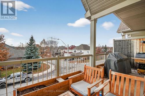 Balcony with natural gas barbecue - C - 137 Oldfield Drive, Ottawa, ON - Outdoor With Exterior