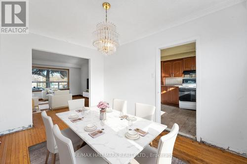 25 Falstaff Avenue, Toronto, ON - Indoor Photo Showing Dining Room