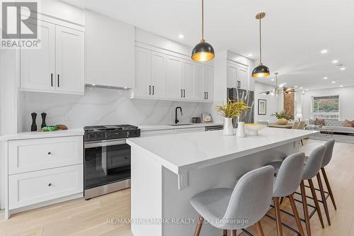51 Withrow Avenue, Toronto, ON - Indoor Photo Showing Kitchen With Upgraded Kitchen