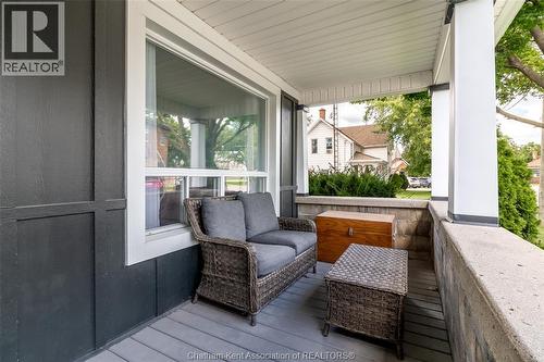 21 Alice Street, Thamesville, ON - Outdoor With Deck Patio Veranda With Exterior