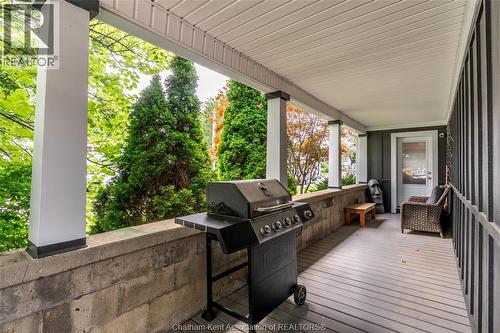 21 Alice Street, Thamesville, ON - Outdoor With Deck Patio Veranda With Exterior