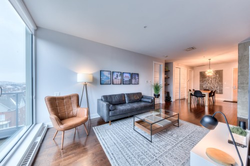 Living Room - 606-2480 Rue Des Nations, Montréal (Saint-Laurent), QC - Indoor Photo Showing Living Room