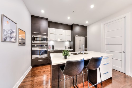 Kitchen - 606-2480 Rue Des Nations, Montréal (Saint-Laurent), QC - Indoor