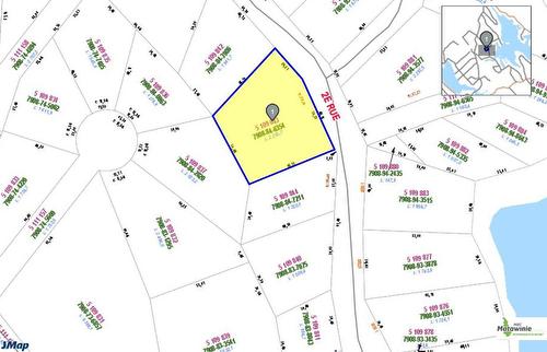 Plan (croquis) - 2E Rue, Chertsey, QC 
