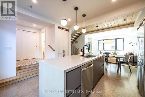 Unit 2 - 12- R Coleridge Avenue, Toronto, ON - Indoor Photo Showing Kitchen With Double Sink With Upgraded Kitchen