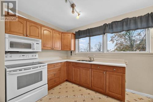 76 Rose Street, Barrie (Wellington), ON - Indoor Photo Showing Kitchen With Double Sink