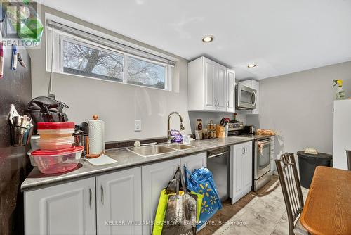 76 Rose Street, Barrie (Wellington), ON - Indoor Photo Showing Kitchen With Double Sink