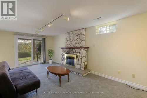 62 Devlin Place, Aurora, ON - Indoor Photo Showing Living Room With Fireplace