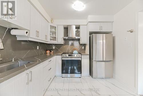 36 Tawnie Crescent, Brampton, ON - Indoor Photo Showing Kitchen With Stainless Steel Kitchen
