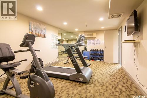 238 623 Saskatchewan Crescent W, Saskatoon, SK - Indoor Photo Showing Gym Room