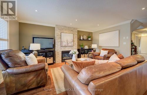 194 Brookmead Street, Woolwich, ON - Indoor Photo Showing Living Room With Fireplace