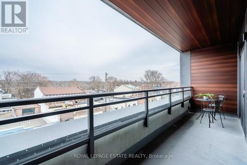 404 - 1285 Queen Street E, Toronto, ON - Outdoor With Balcony With Exterior