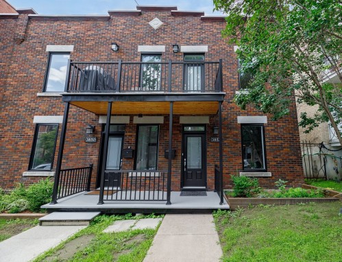 Front of Structure - 3852 Av. Prud'Homme, Montréal (Côte-Des-Neiges/Notre-Dame-De-Grâce), QC - Outdoor With Deck Patio Veranda