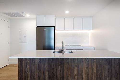 Cuisine - 3501-1245 Rue De Bleury, Montréal (Ville-Marie), QC - Indoor Photo Showing Kitchen With Double Sink With Upgraded Kitchen