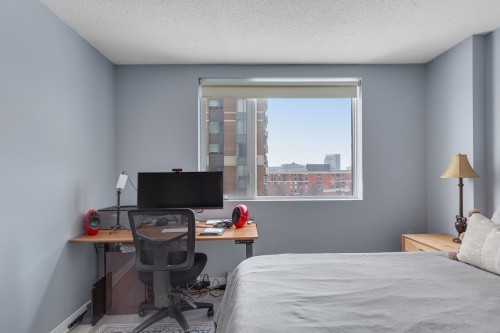 Chambre à coucher - 903-1200 Rue St-Jacques, Montréal (Ville-Marie), QC - Indoor Photo Showing Bedroom