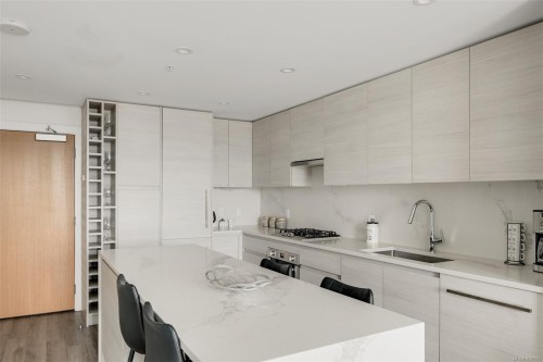 2002-777 Herald St, Victoria, BC - Indoor Photo Showing Kitchen With Upgraded Kitchen