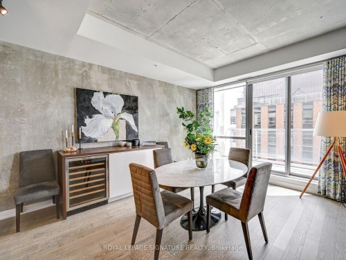 Ph18-39 Brant Street, Toronto, ON - Indoor Photo Showing Dining Room