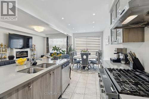 7 Spinland Street, Caledon, ON - Indoor Photo Showing Kitchen With Double Sink