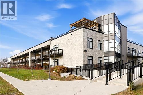 View of apartment building / complex - 85 Morrell Street Unit# 102A, Brantford, ON - Outdoor