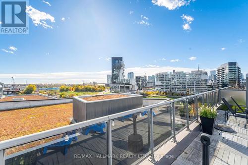 306 - 625 Queen Street E, Toronto, ON - Outdoor With Balcony With View