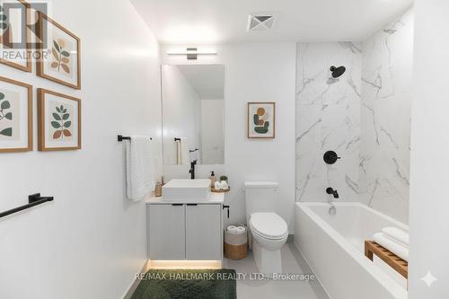 Spa-Like 4Pc Bathroom W Bath/Shower & B/I Vanity - 503 - 1285 Dupont Street, Toronto, ON - Indoor Photo Showing Bathroom