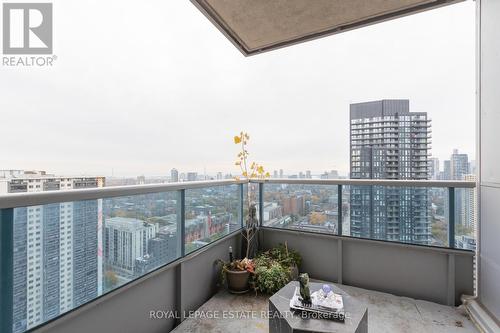 2603 - 500 Sherbourne Street, Toronto, ON - Outdoor With Balcony With View With Exterior