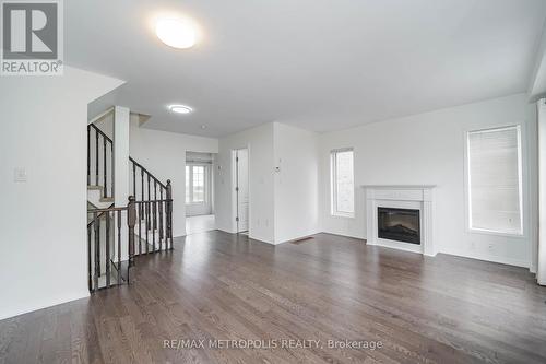 896 Audley Road N, Ajax, ON - Indoor Photo Showing Living Room With Fireplace