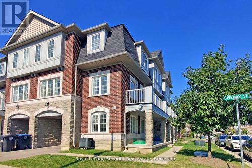 Corner Unit with large covered porch - 55 Golden Springs Drive, Brampton, ON - Outdoor With Balcony