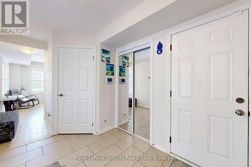 entrance door from garage into office area - 55 Golden Springs Drive, Brampton, ON - Indoor Photo Showing Other Room