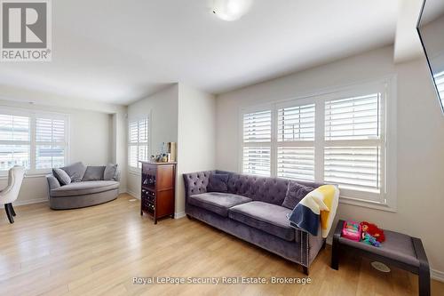 bright living room area - 55 Golden Springs Drive, Brampton, ON - Indoor Photo Showing Living Room