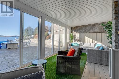 400 Second Avenue S, Sudbury, ON -  With Body Of Water With Deck Patio Veranda With Exterior